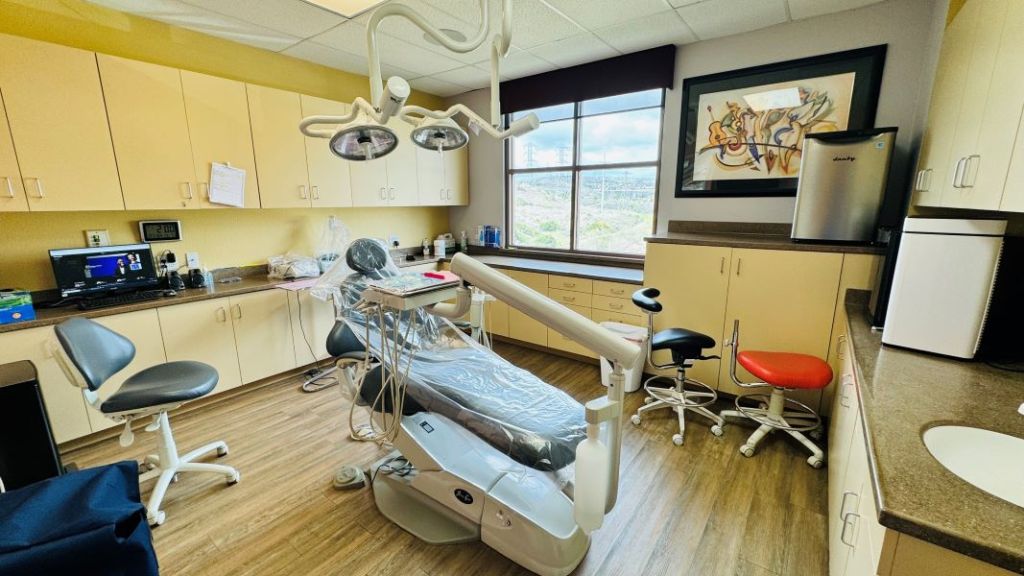 Treatment rooms for a dental office