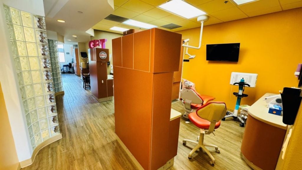 Treatment rooms for a dental office